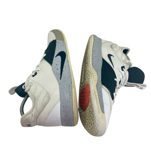 NIKE PG 3 SNEAKERS MOON SURFACE MEN PAUL GEORGE SIZE 12 A02607-101 ATHLETIC - Picture 12 of 15